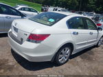 2009 Honda Accord 3.5 Ex-l White vin: 1HGCP36849A042445