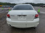 2009 Honda Accord Exl White vin: 1HGCP36849A047614