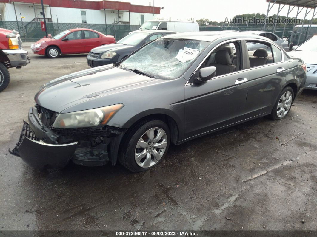 2008 Honda Accord Sdn Ex-l Gray vin: 1HGCP36858A006567