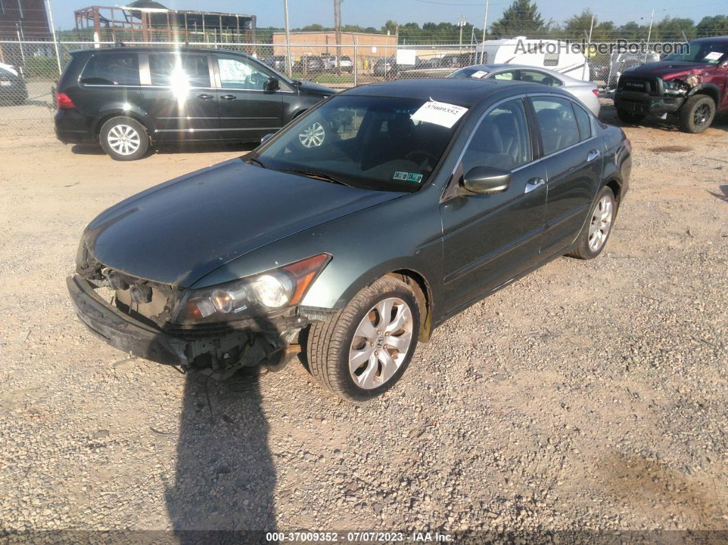 2008 Honda Accord Sdn Ex-l Зеленый vin: 1HGCP36858A017276