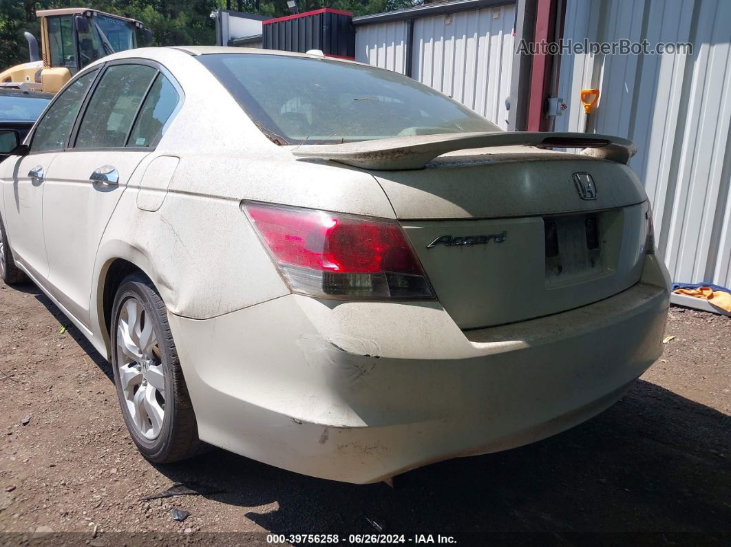 2008 Honda Accord 3.5 Ex-l White vin: 1HGCP36858A028326