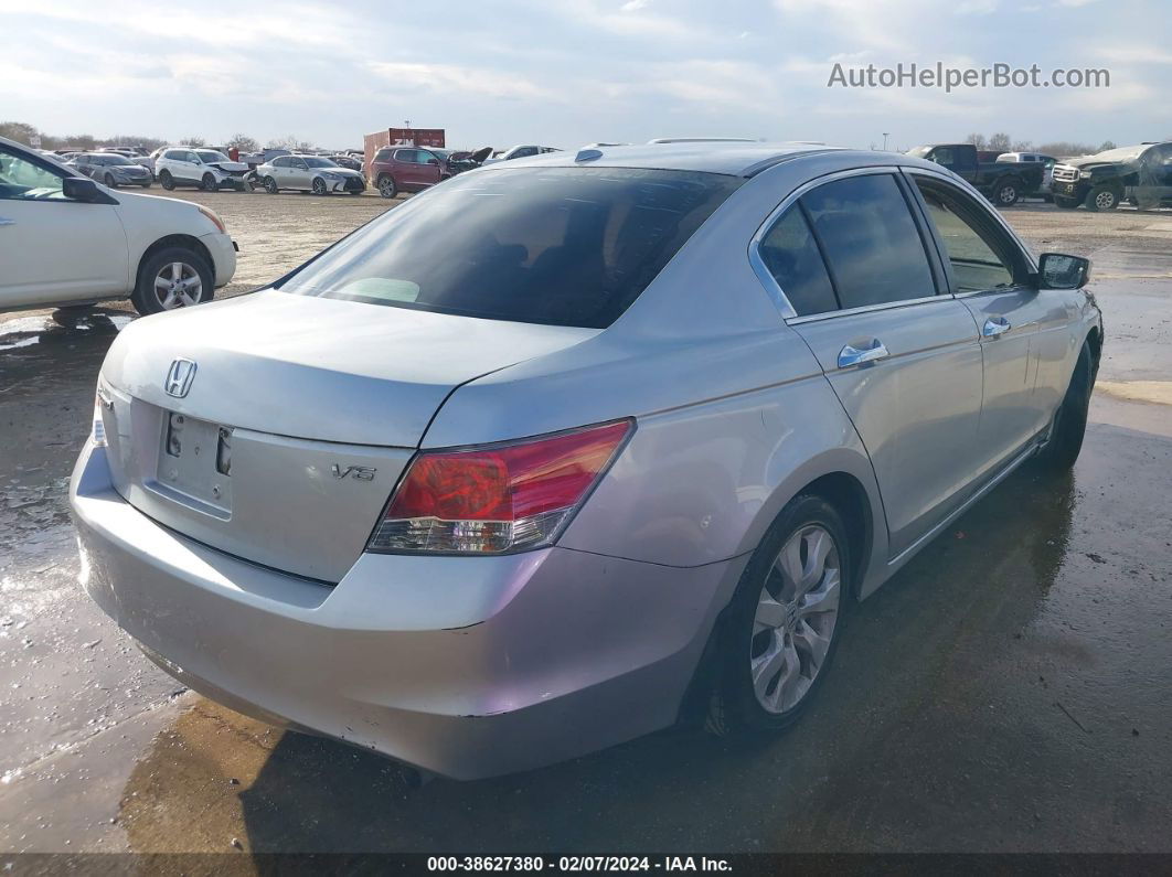 2008 Honda Accord 3.5 Ex-l Silver vin: 1HGCP36858A034532