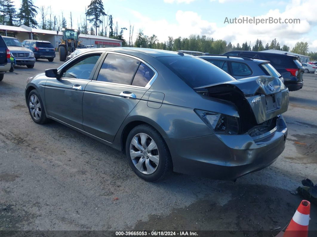 2008 Honda Accord 3.5 Ex-l Gray vin: 1HGCP36858A063769