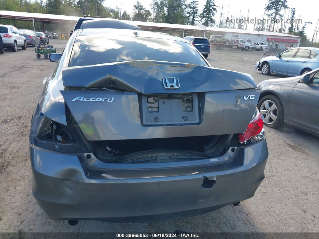 2008 Honda Accord 3.5 Ex-l Gray vin: 1HGCP36858A063769