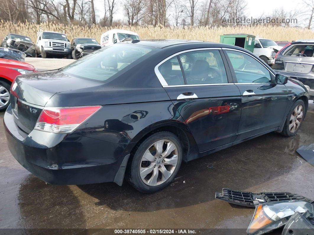 2008 Honda Accord 3.5 Ex-l Black vin: 1HGCP36858A079261