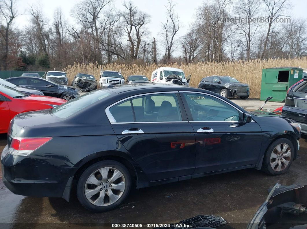 2008 Honda Accord 3.5 Ex-l Black vin: 1HGCP36858A079261