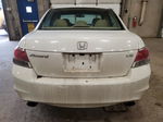 2009 Honda Accord Exl White vin: 1HGCP36859A011186