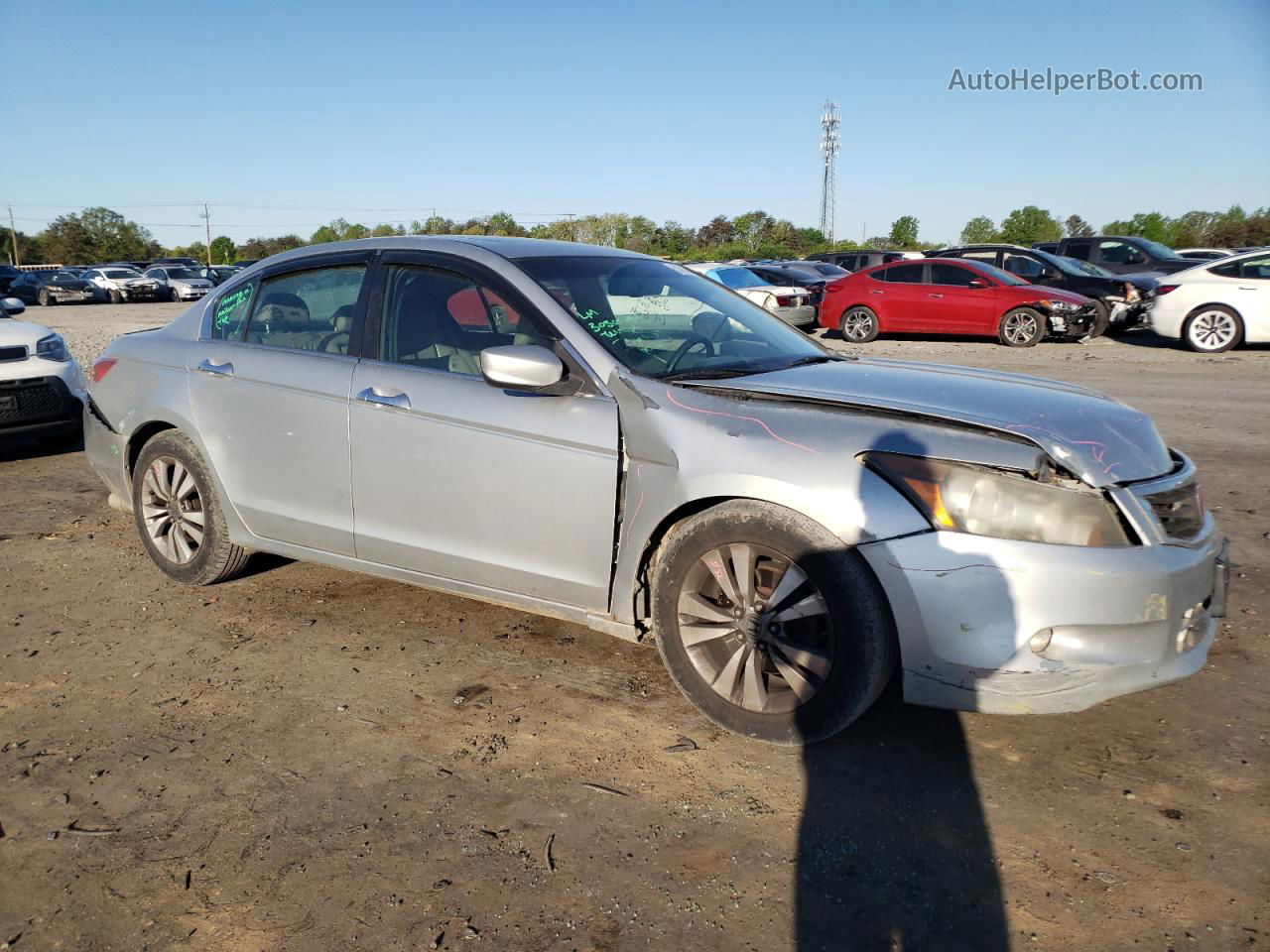 2009 Honda Accord Exl Silver vin: 1HGCP36859A030725