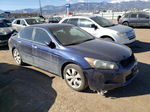 2009 Honda Accord Exl Blue vin: 1HGCP36859A045435