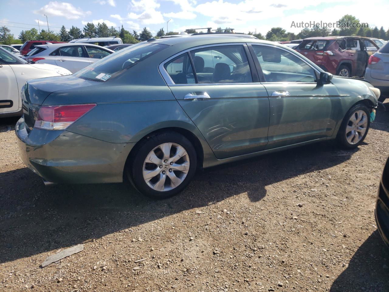 2008 Honda Accord Exl Серый vin: 1HGCP36868A055972