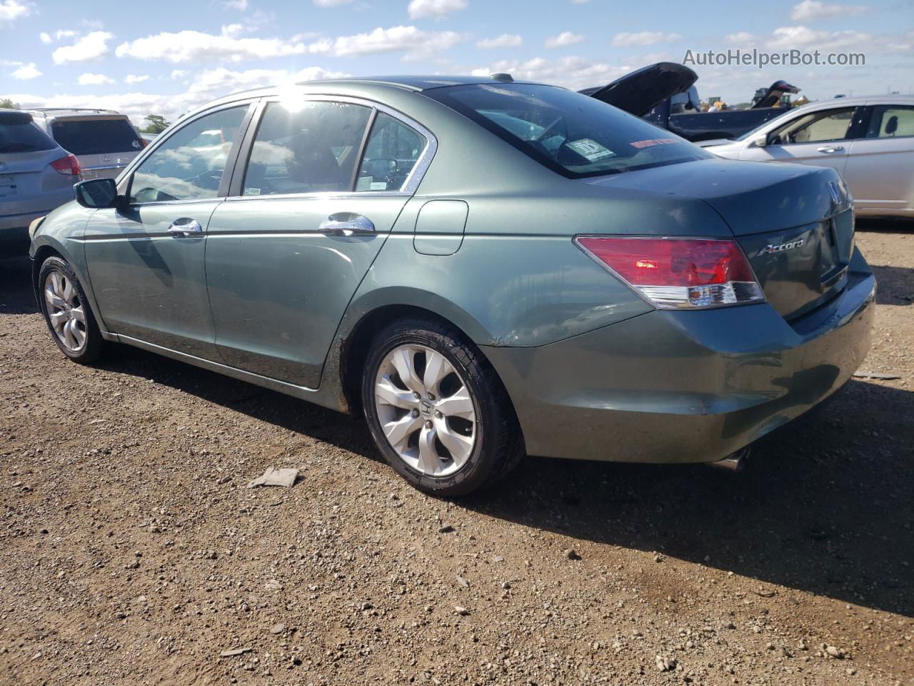 2008 Honda Accord Exl Gray vin: 1HGCP36868A055972