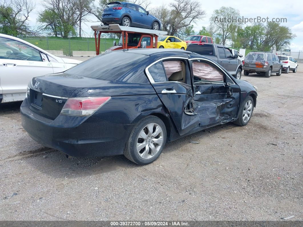 2008 Honda Accord 3.5 Ex-l Black vin: 1HGCP36868A060282