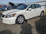 2008 Honda Accord Exl White vin: 1HGCP36868A077342