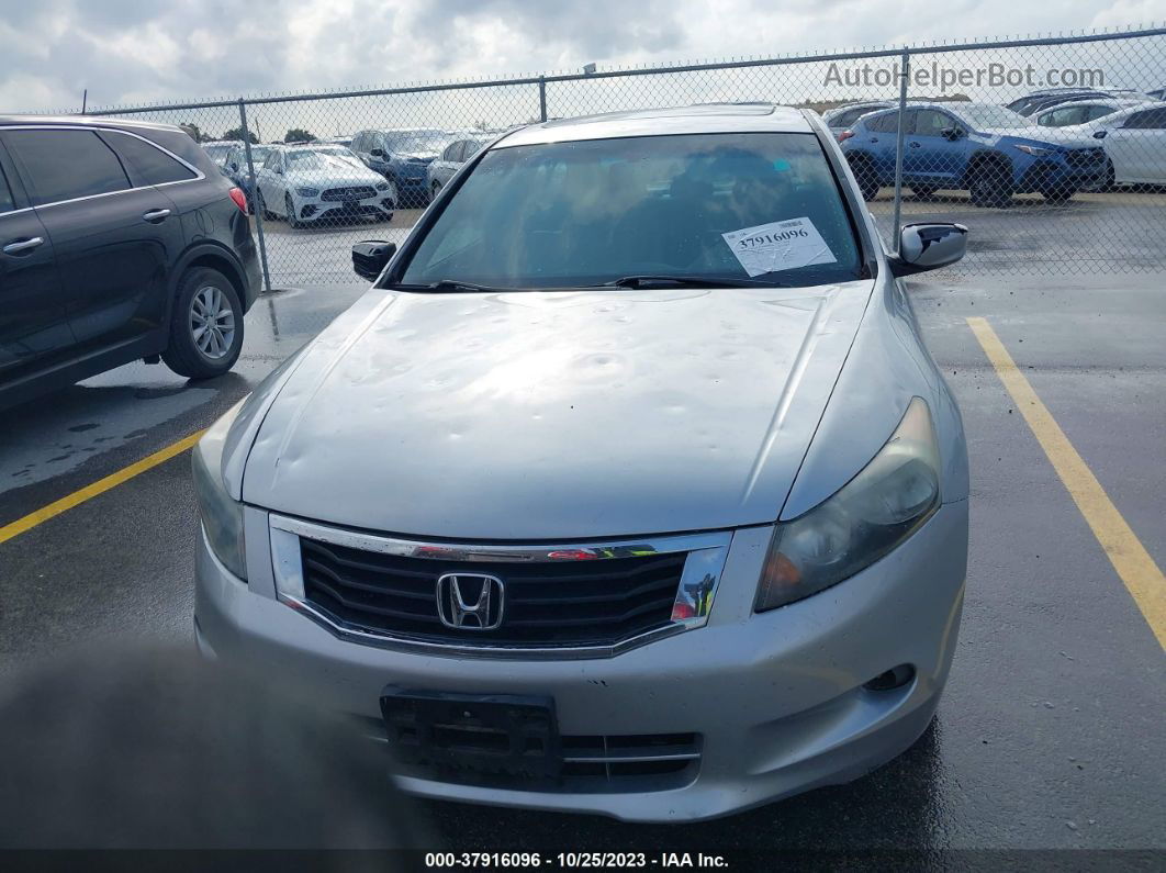 2008 Honda Accord 3.5 Ex-l Silver vin: 1HGCP36868A078748