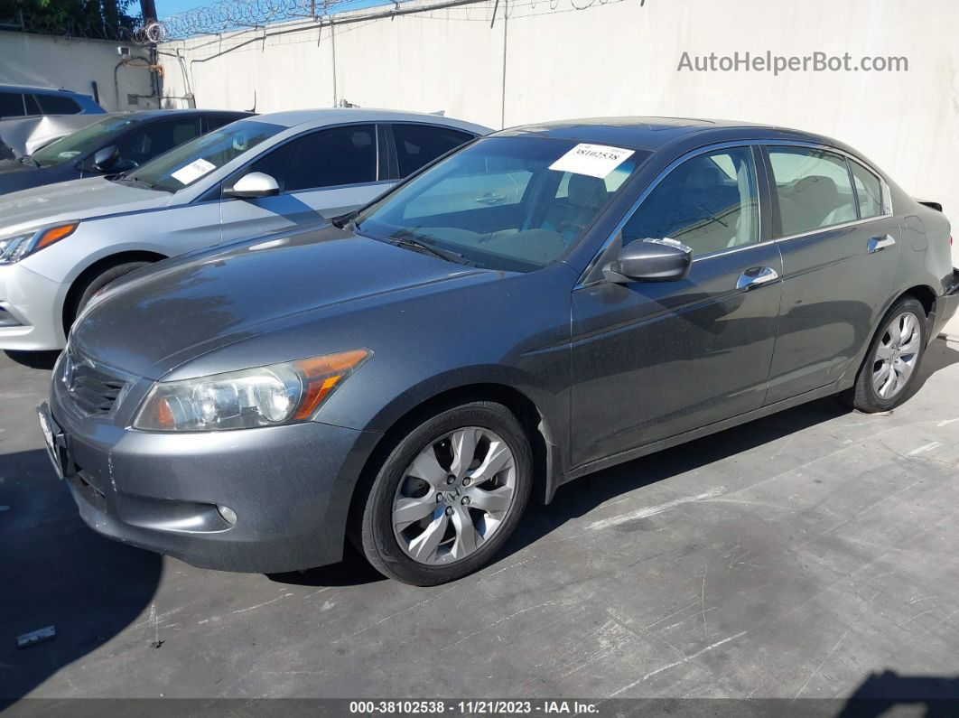 2008 Honda Accord Sdn Ex-l Gray vin: 1HGCP36868A081472