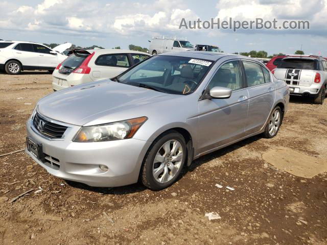 2008 Honda Accord Exl Silver vin: 1HGCP36868A088583