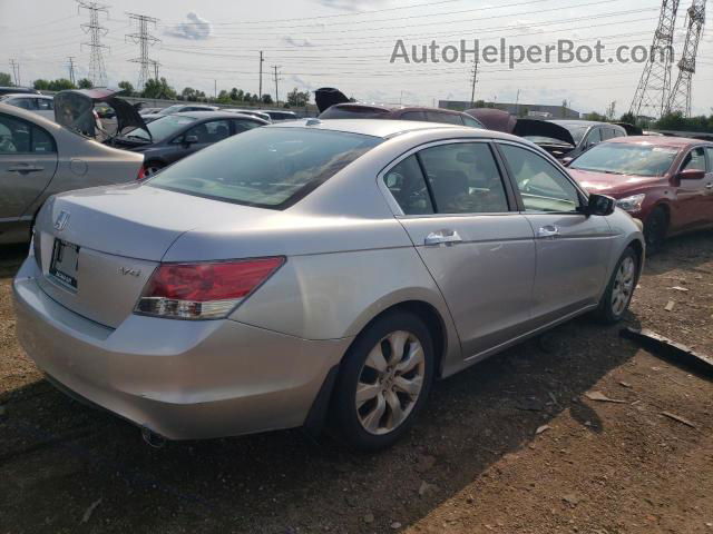 2008 Honda Accord Exl Silver vin: 1HGCP36868A088583