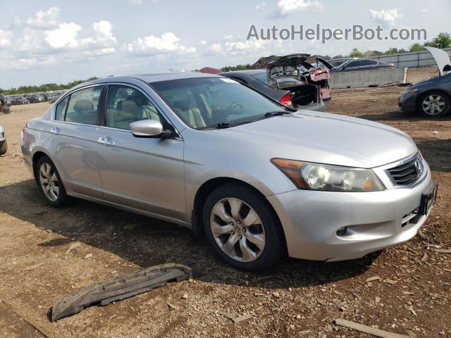 2008 Honda Accord Exl Silver vin: 1HGCP36868A088583