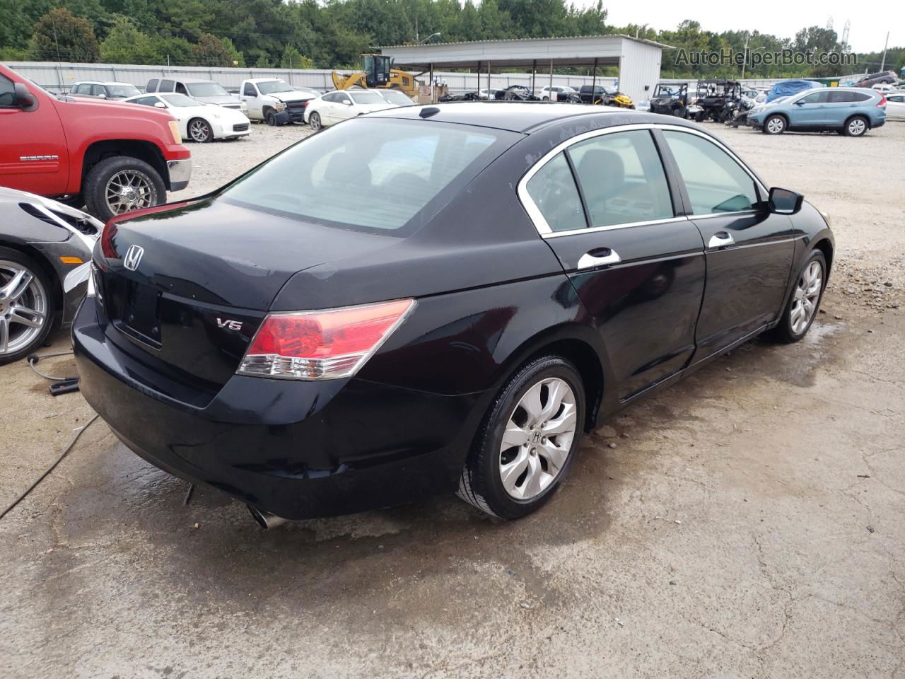 2009 Honda Accord Exl Black vin: 1HGCP36869A018485