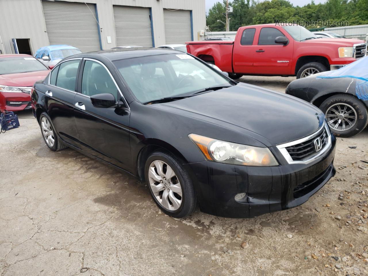 2009 Honda Accord Exl Black vin: 1HGCP36869A018485