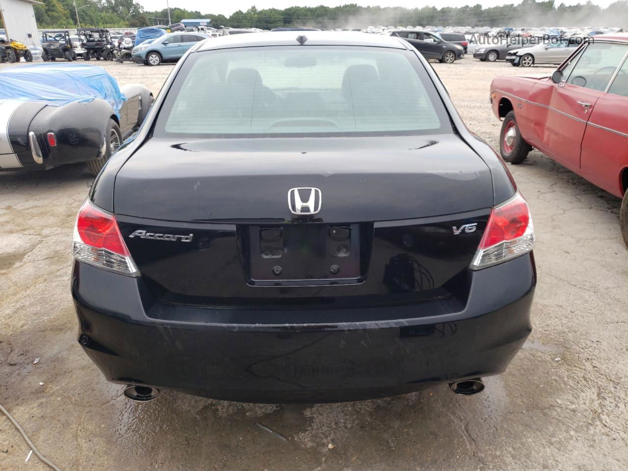 2009 Honda Accord Exl Black vin: 1HGCP36869A018485