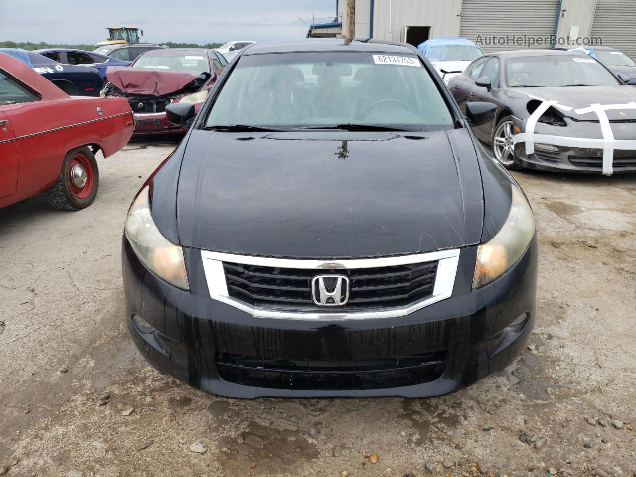 2009 Honda Accord Exl Black vin: 1HGCP36869A018485