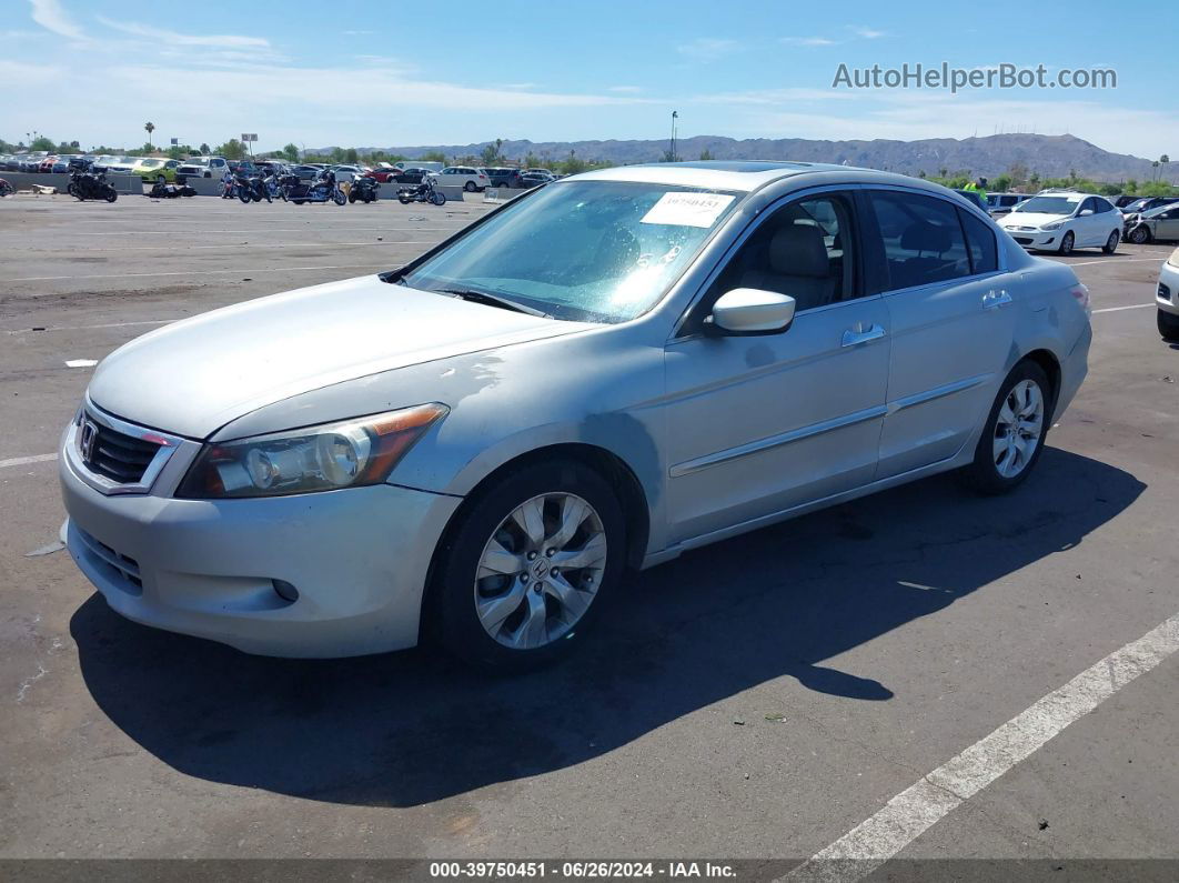 2008 Honda Accord 3.5 Ex-l Silver vin: 1HGCP36878A035682