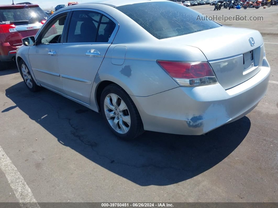 2008 Honda Accord 3.5 Ex-l Silver vin: 1HGCP36878A035682