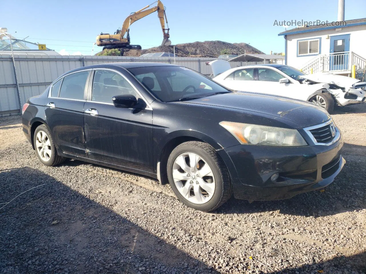 2008 Honda Accord Exl Black vin: 1HGCP36878A070271