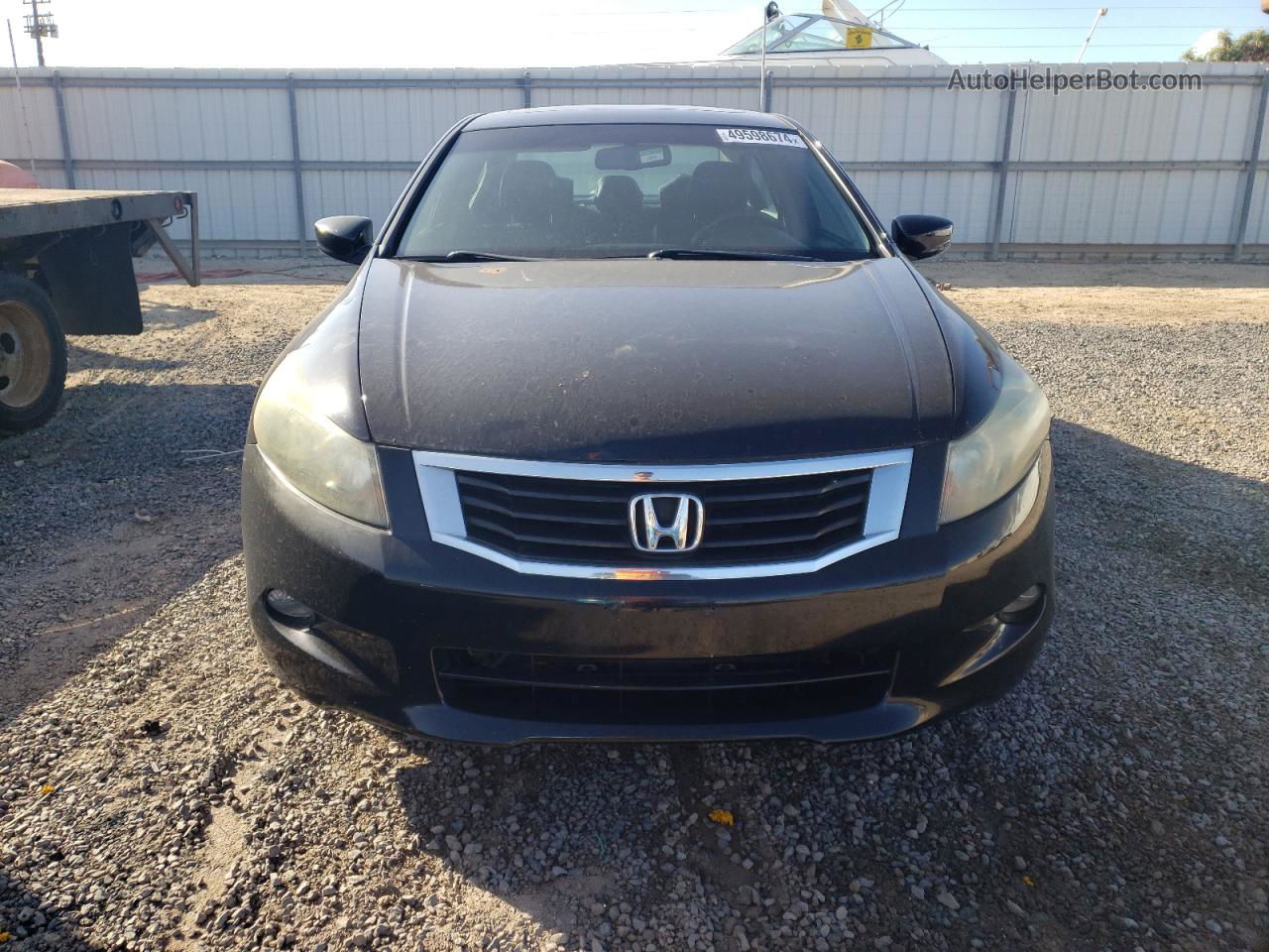 2008 Honda Accord Exl Black vin: 1HGCP36878A070271