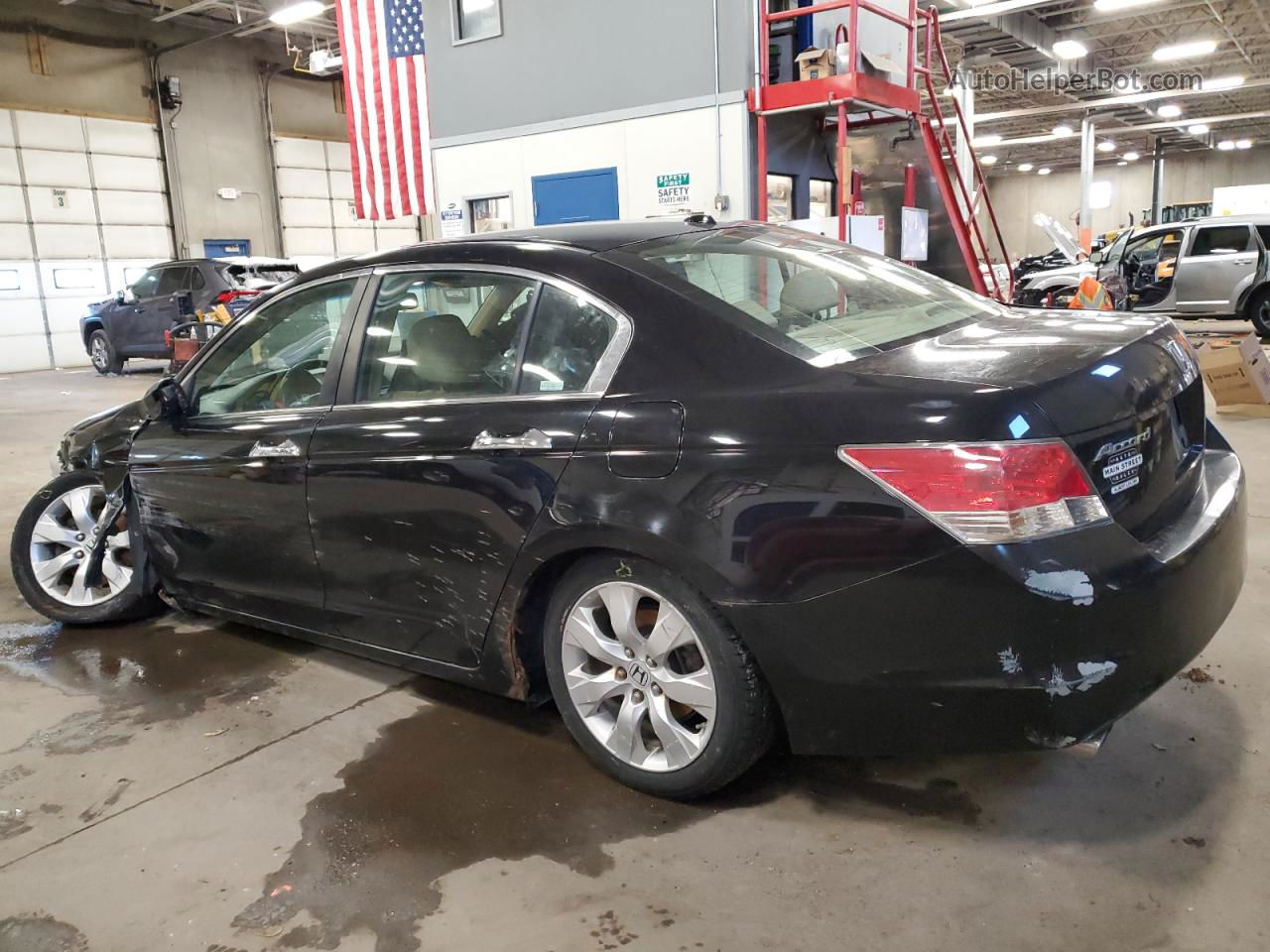 2009 Honda Accord Exl Black vin: 1HGCP36879A026661