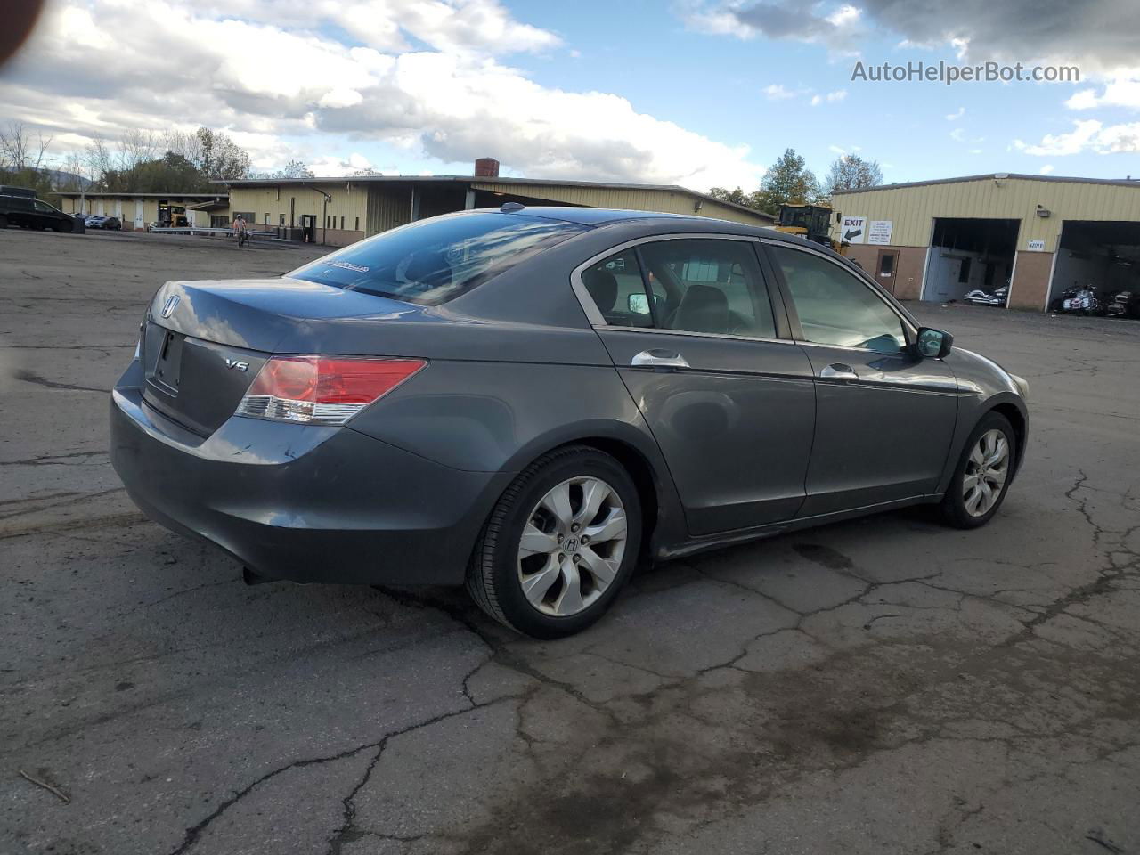 2009 Honda Accord Exl Gray vin: 1HGCP36879A028166