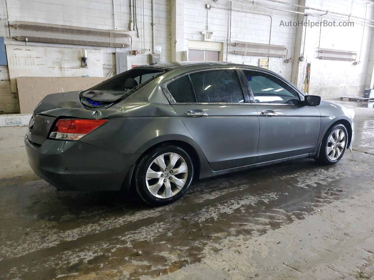 2009 Honda Accord Exl Gray vin: 1HGCP36879A028474