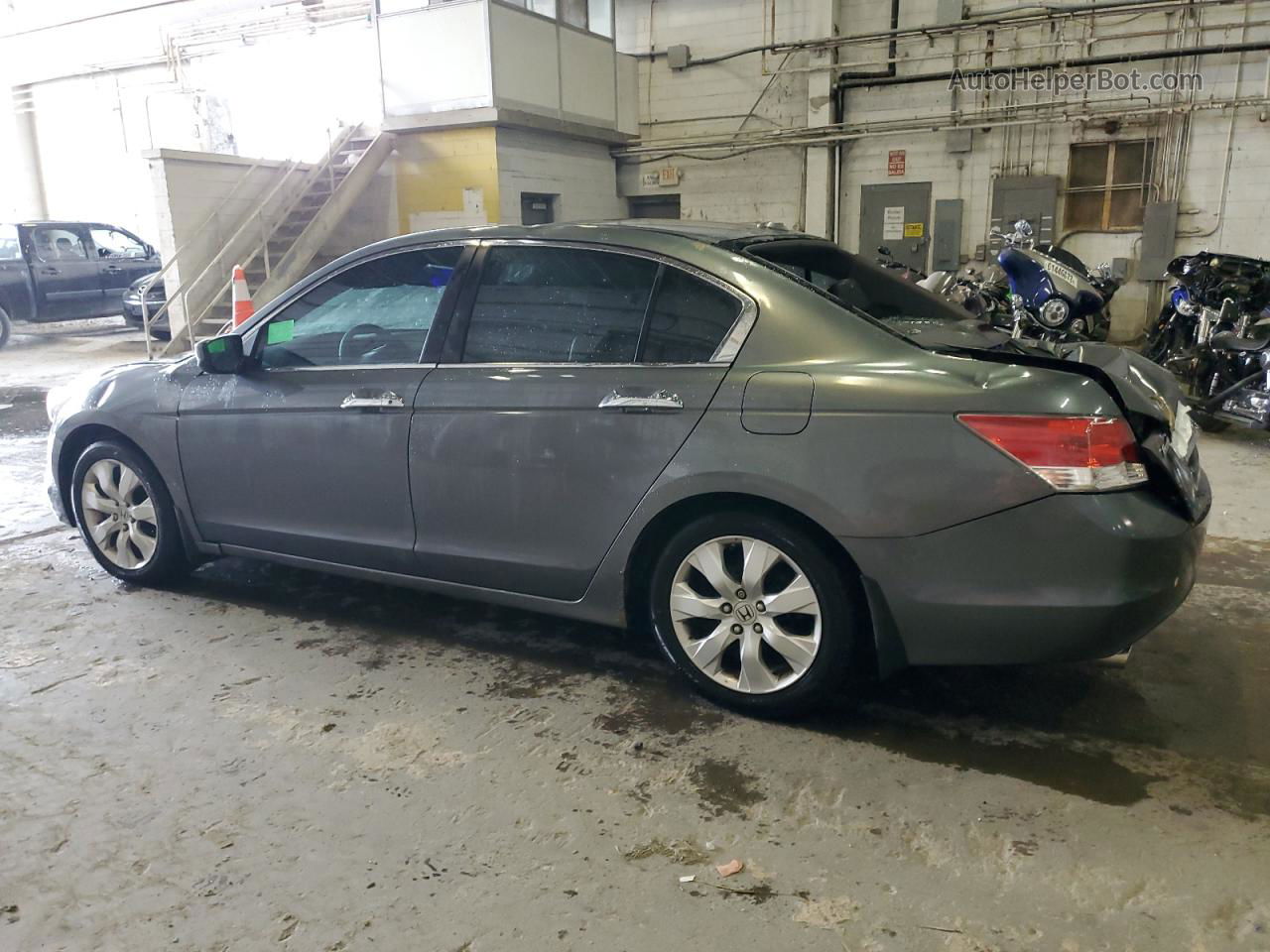 2009 Honda Accord Exl Gray vin: 1HGCP36879A028474