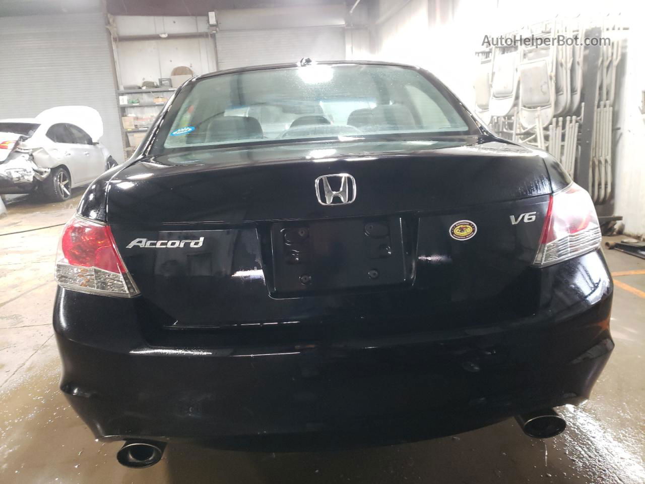 2009 Honda Accord Exl Black vin: 1HGCP36879A035912