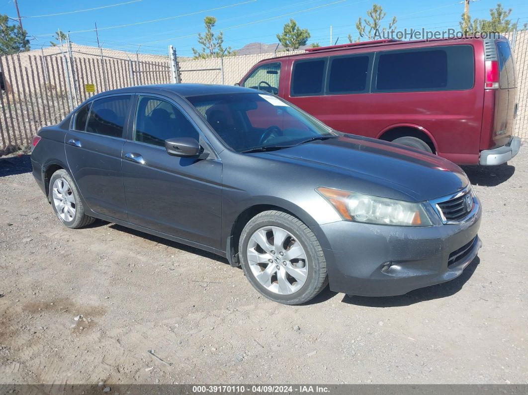 2008 Honda Accord 3.5 Ex-l Gray vin: 1HGCP36888A021922