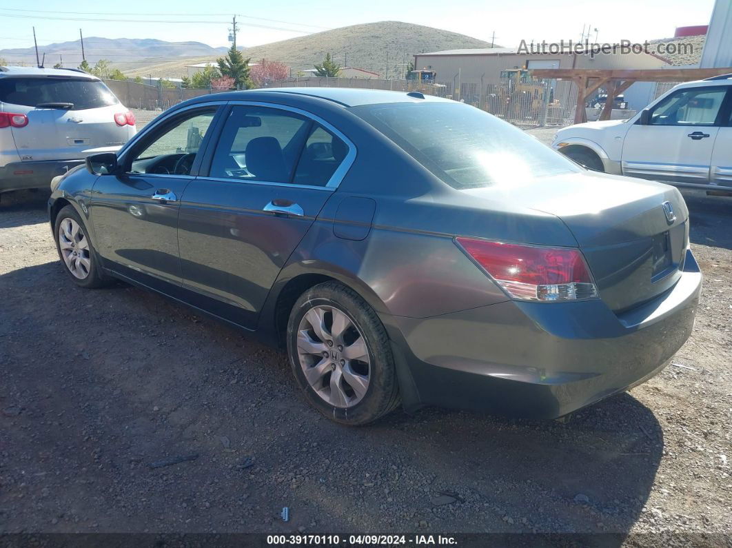 2008 Honda Accord 3.5 Ex-l Gray vin: 1HGCP36888A021922