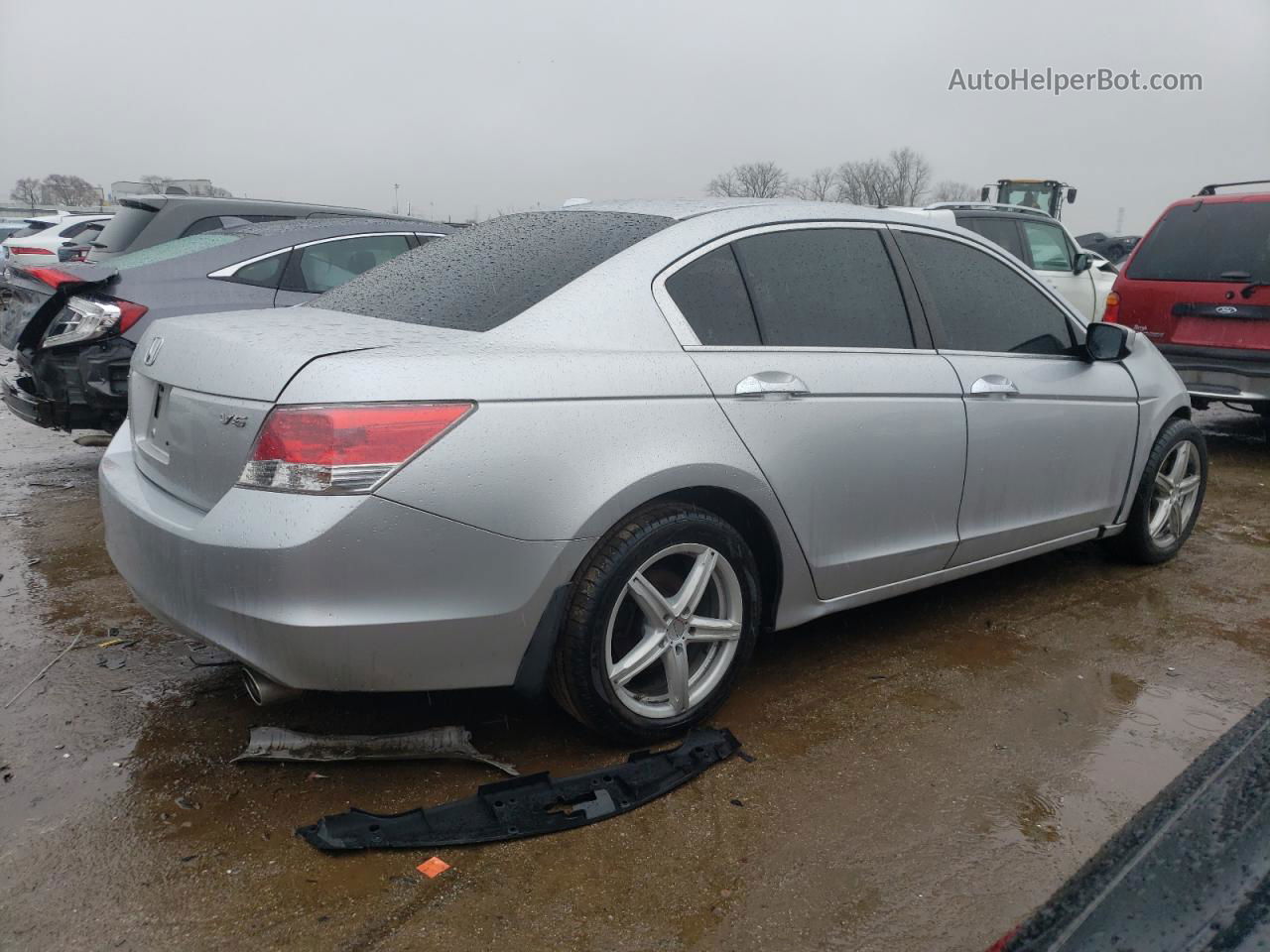 2008 Honda Accord Exl Silver vin: 1HGCP36888A026019