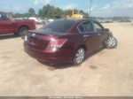 2008 Honda Accord Sdn Ex-l Burgundy vin: 1HGCP36888A065242