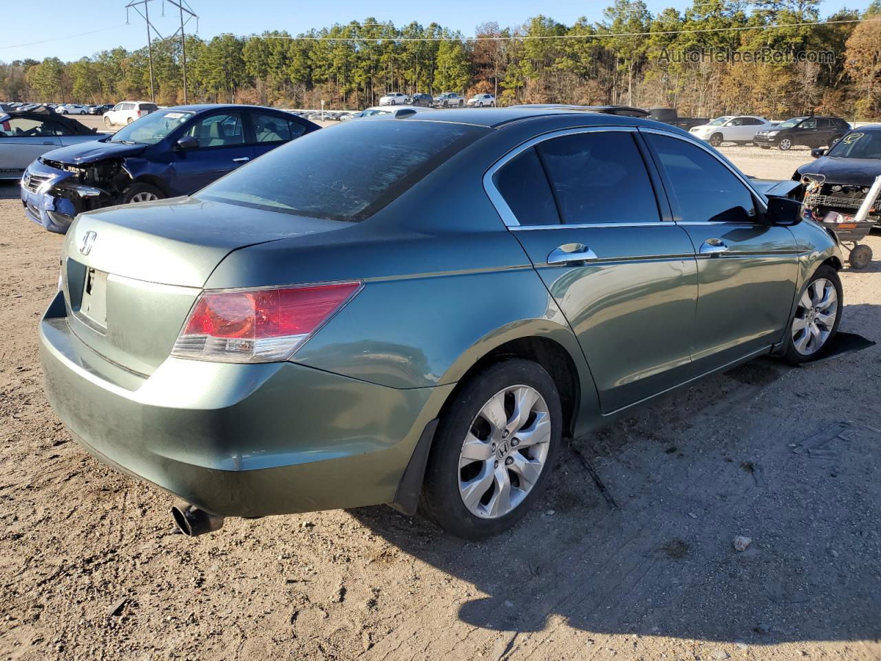 2009 Honda Accord Exl Green vin: 1HGCP36889A010226