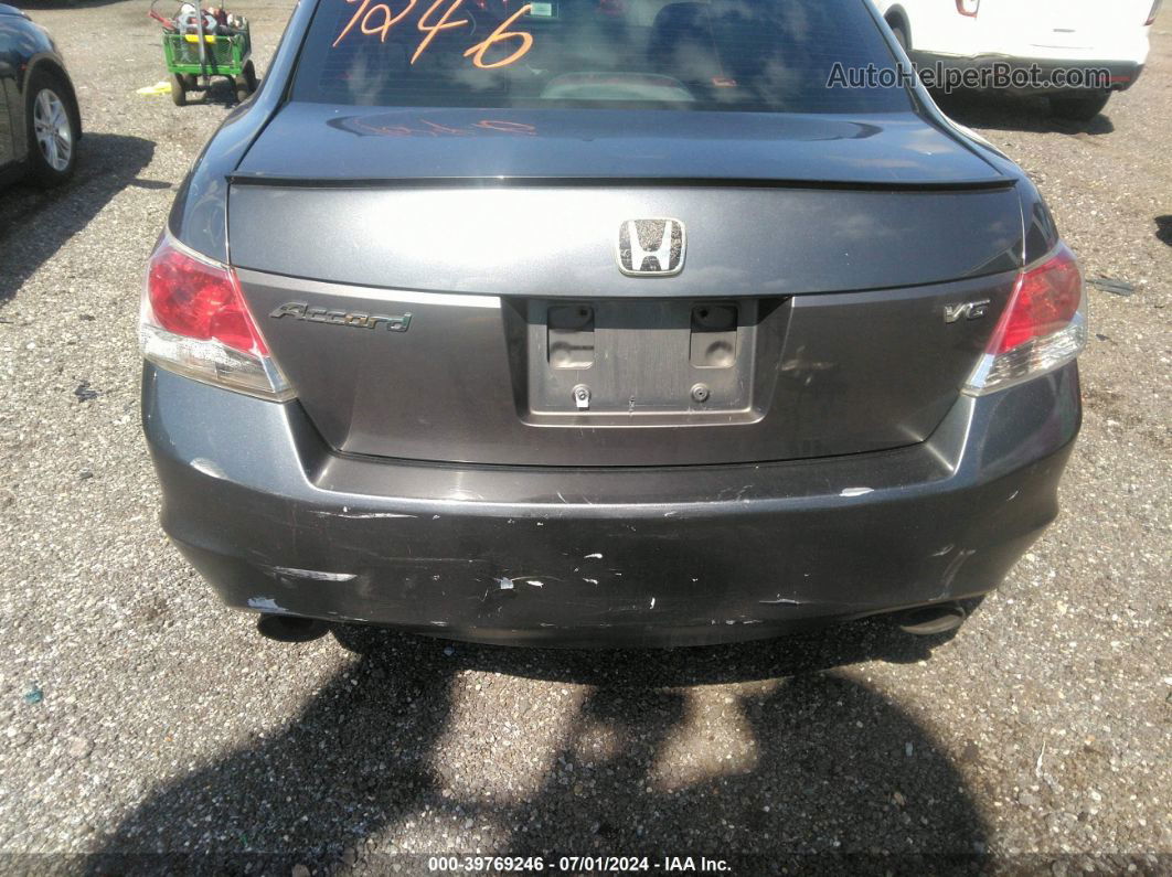 2008 Honda Accord 3.5 Ex-l Gray vin: 1HGCP36898A006734