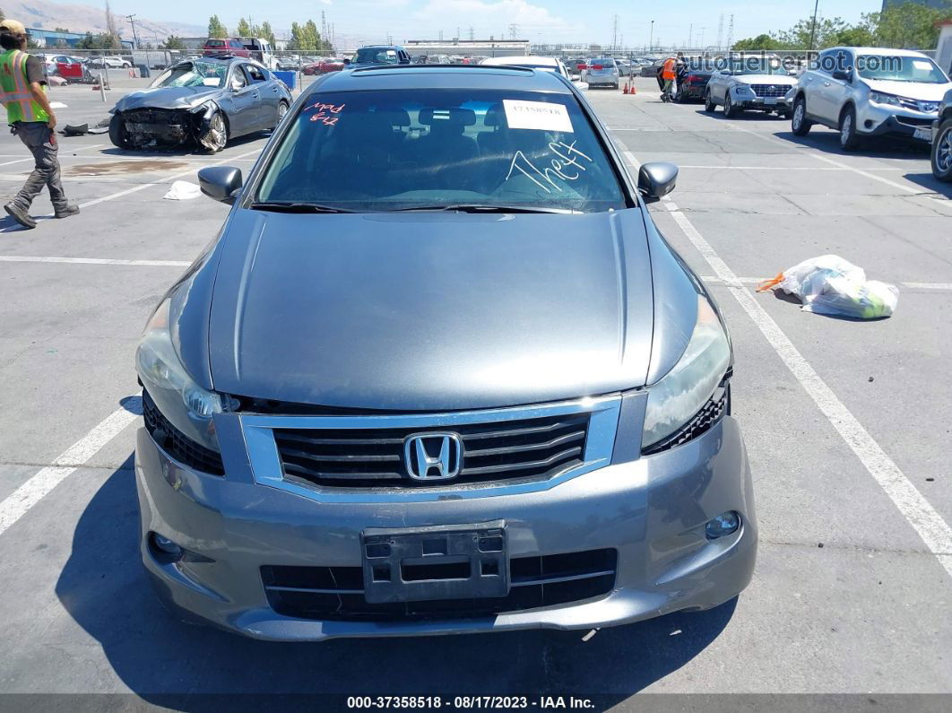 2008 Honda Accord 3.5 Ex-l Gray vin: 1HGCP36898A050085