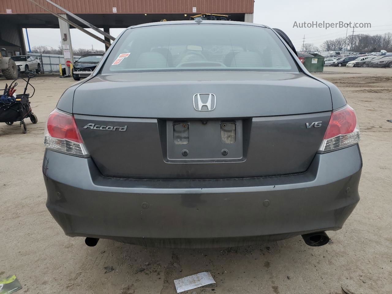 2008 Honda Accord Exl Gray vin: 1HGCP36898A075911