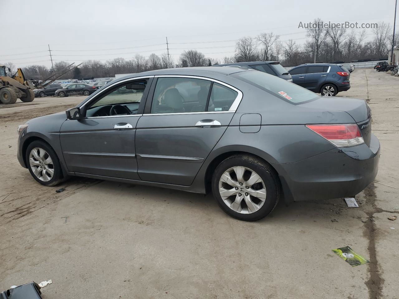 2008 Honda Accord Exl Gray vin: 1HGCP36898A075911