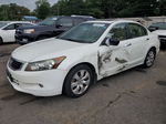 2008 Honda Accord Exl White vin: 1HGCP36898A081241