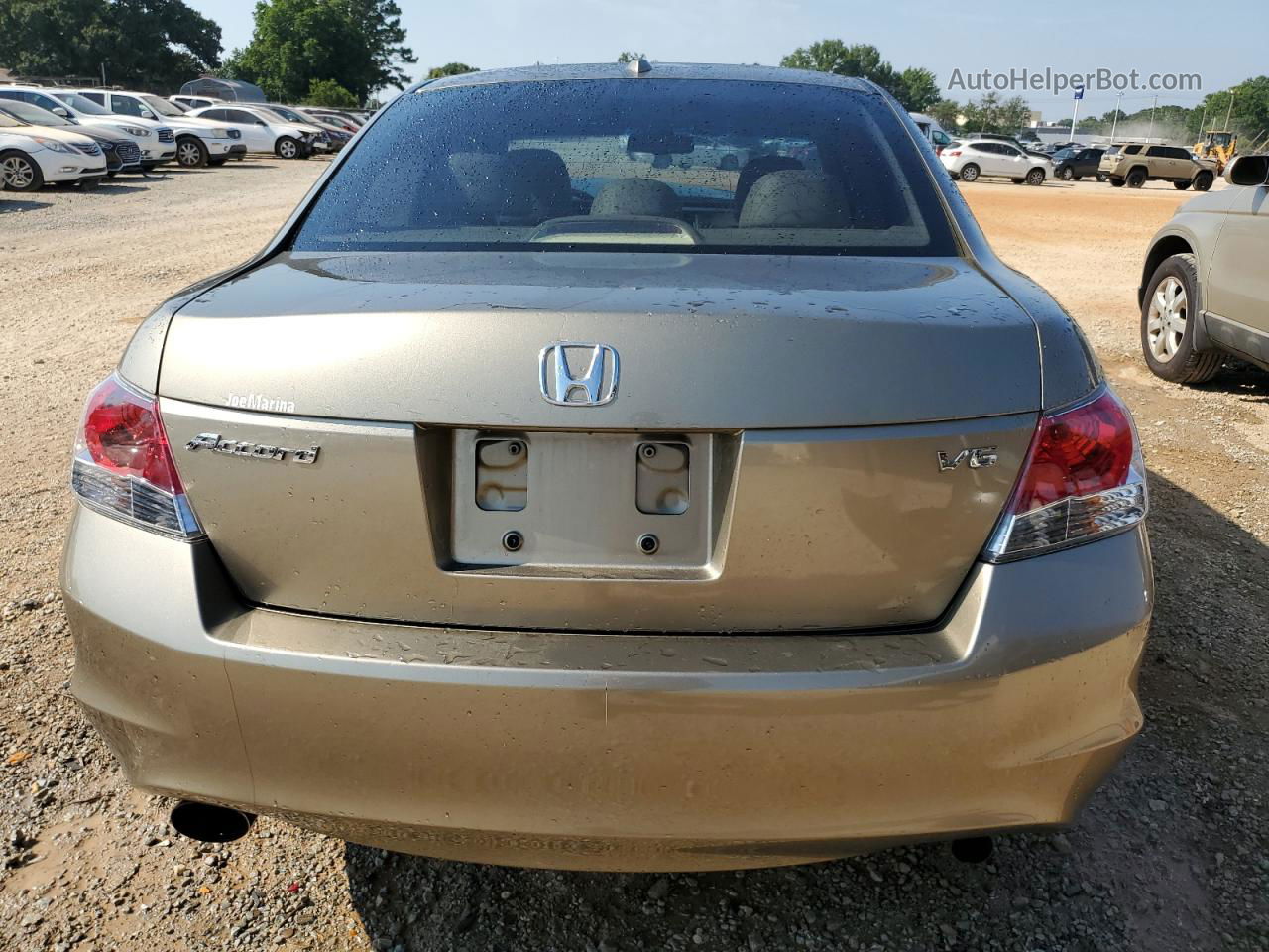 2009 Honda Accord Exl Tan vin: 1HGCP36899A023857