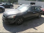 2008 Honda Accord Sdn Ex-l Black vin: 1HGCP368X8A029343