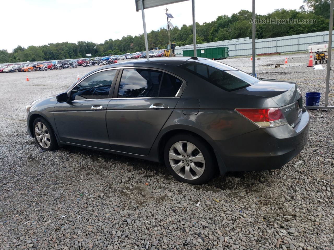 2008 Honda Accord Exl Silver vin: 1HGCP368X8A051973