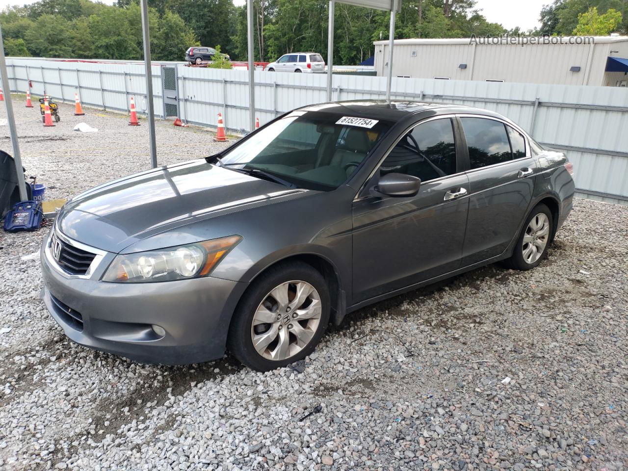 2008 Honda Accord Exl Silver vin: 1HGCP368X8A051973