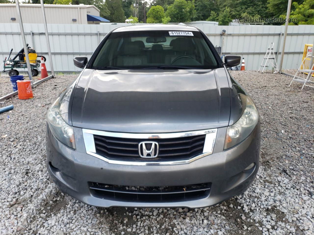 2008 Honda Accord Exl Silver vin: 1HGCP368X8A051973